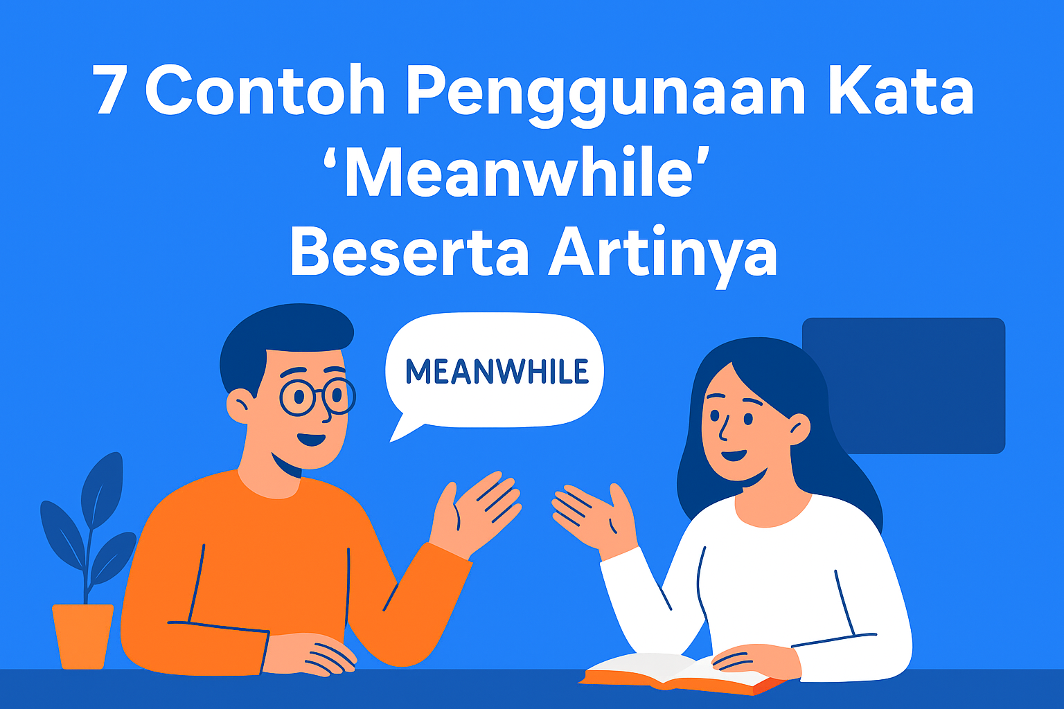 7 Contoh Penggunaan Kata 'Meanwhile' Beserta Artinya - English Up